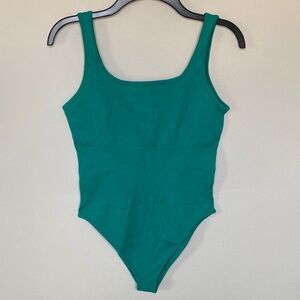 NWT - OQQ Green Bodysuit